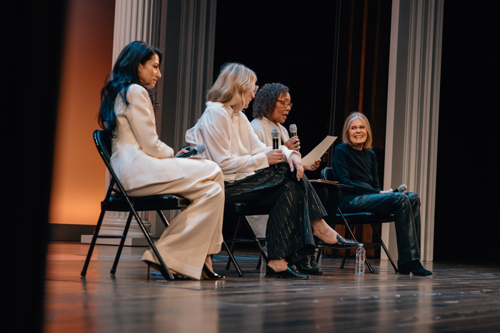 Huma Abedin, Heidi Schreck, Carol Jenkins, Gloria Steinem Photo