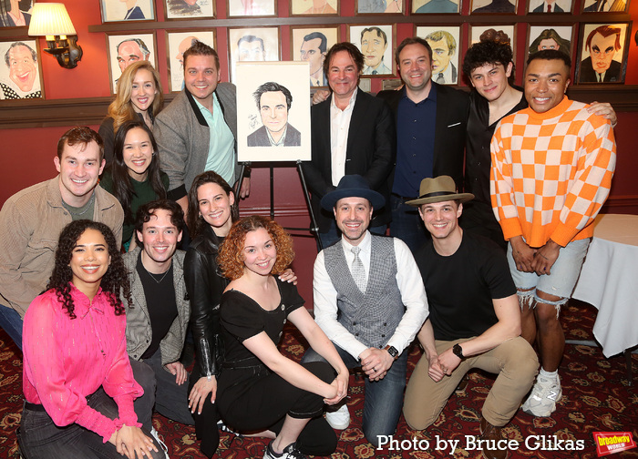 Roger Bart & The Cast of "Back to the Future" Photo