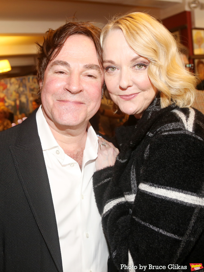 Roger Bart and Angie Schworer Photo