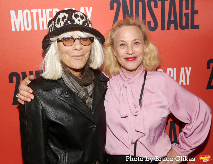 Lynn Goldsmith and Patricia Arquette Photo