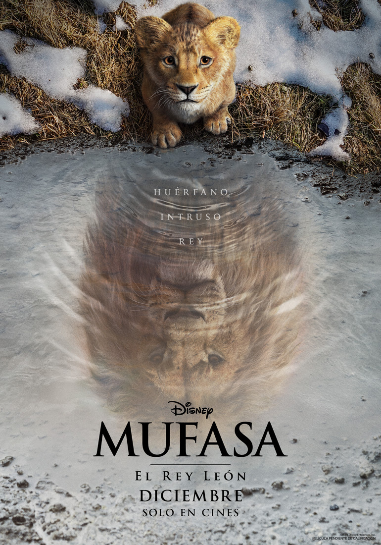 MUFASA: EL REY LEÓN estrena su primer teaser y póster 