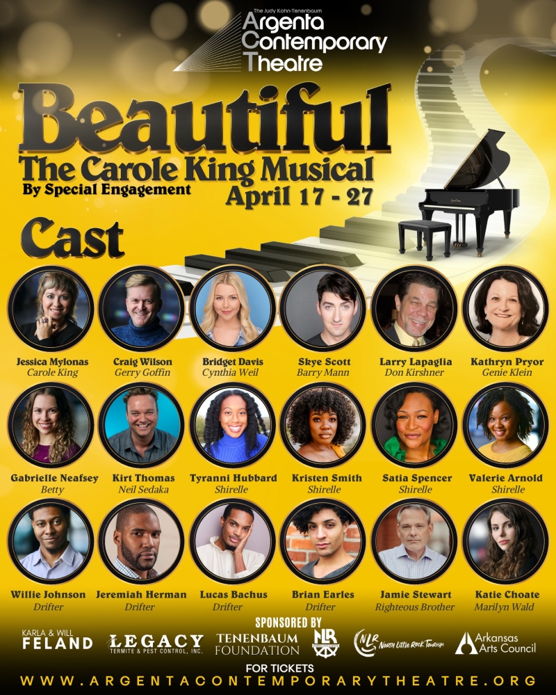 Review: BEAUTIFUL: THE CAROLE KING STORY at Argenta Contemporary Theatre 