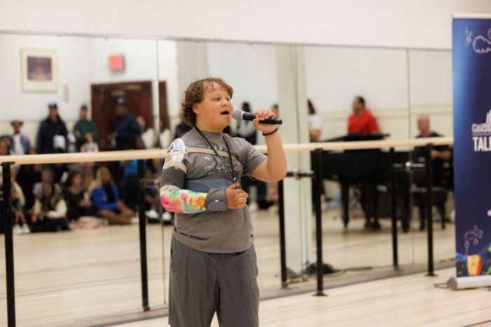 Photos: Chris Jackson and Christina Sajous Drop In On the Talented Kids Of the 2024 GARDEN OF DREAMS Talent Show  Image