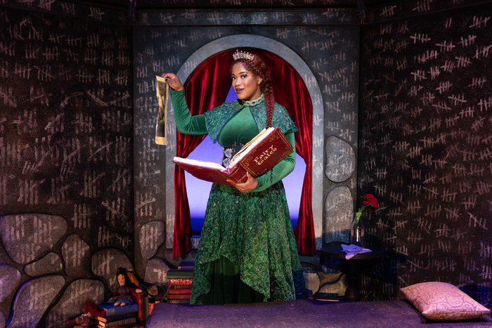 Cecily Dionne Davis as Fiona in Shrek The Musical Photo