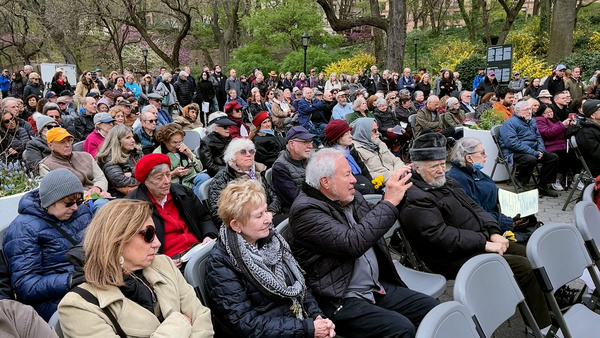 Photos: Inside NYC's Annual Commemoration Of The Warsaw Ghetto Uprising  Image