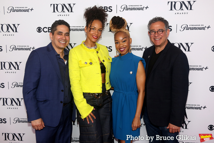 Kristoffer Diaz, Alicia Keys, Camille A. Brown and Michael Greif  Photo