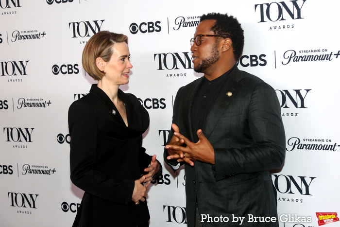 ''Appropriate'' Sarah Paulson and Branden Jacobs-Jenkins Photo