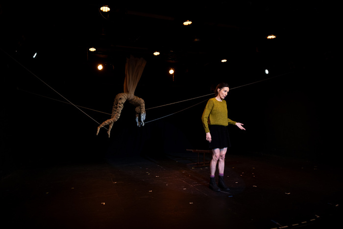Photo Exclusive: First Look at Pascale Roger-McKeever In FINGERS & SPOONS At the SoHo Playhouse In NYC Image