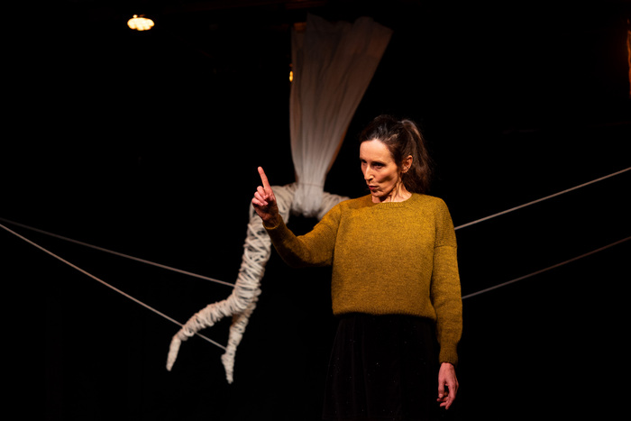 Photo Exclusive: First Look at Pascale Roger-McKeever In FINGERS & SPOONS At the SoHo Playhouse In NYC Image