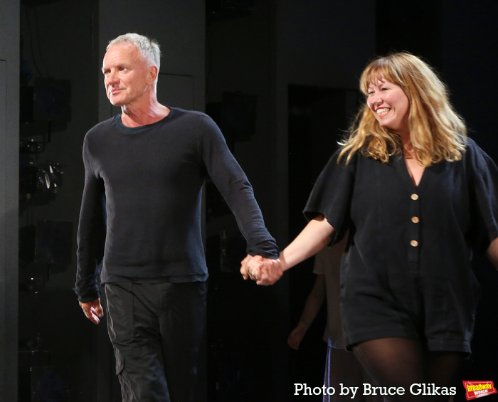 Composer Sting and Director/Choreographer Kate Prince  Photo