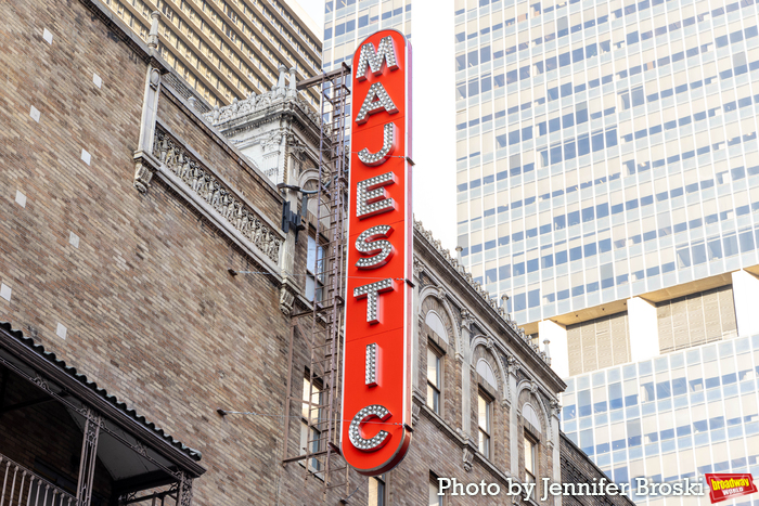 Photos: Original Majestic Theater Signage Is Back 