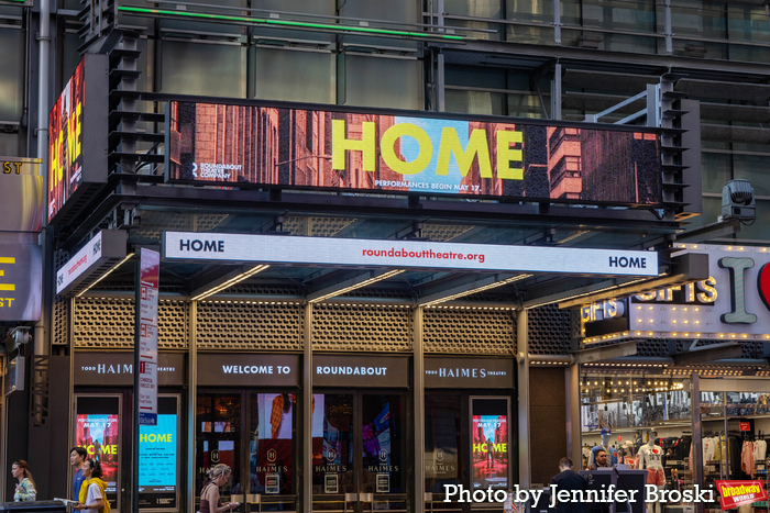 Up on the Marquee: HOME Image
