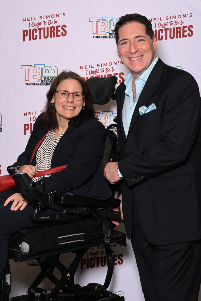 Photos: Theatre Breaking Though Barrier's I OUGHT TO BE IN PICTURES Celebrates Opening Night Image