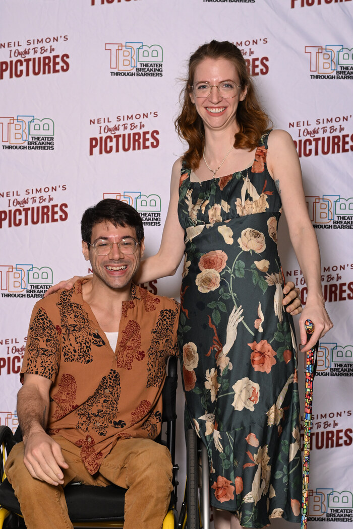 Photos: Theatre Breaking Though Barrier's I OUGHT TO BE IN PICTURES Celebrates Opening Night Image