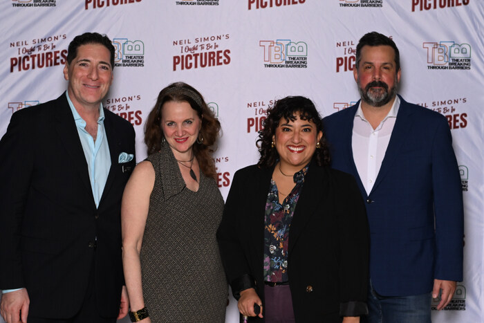 Photos: Theatre Breaking Though Barrier's I OUGHT TO BE IN PICTURES Celebrates Opening Night Image