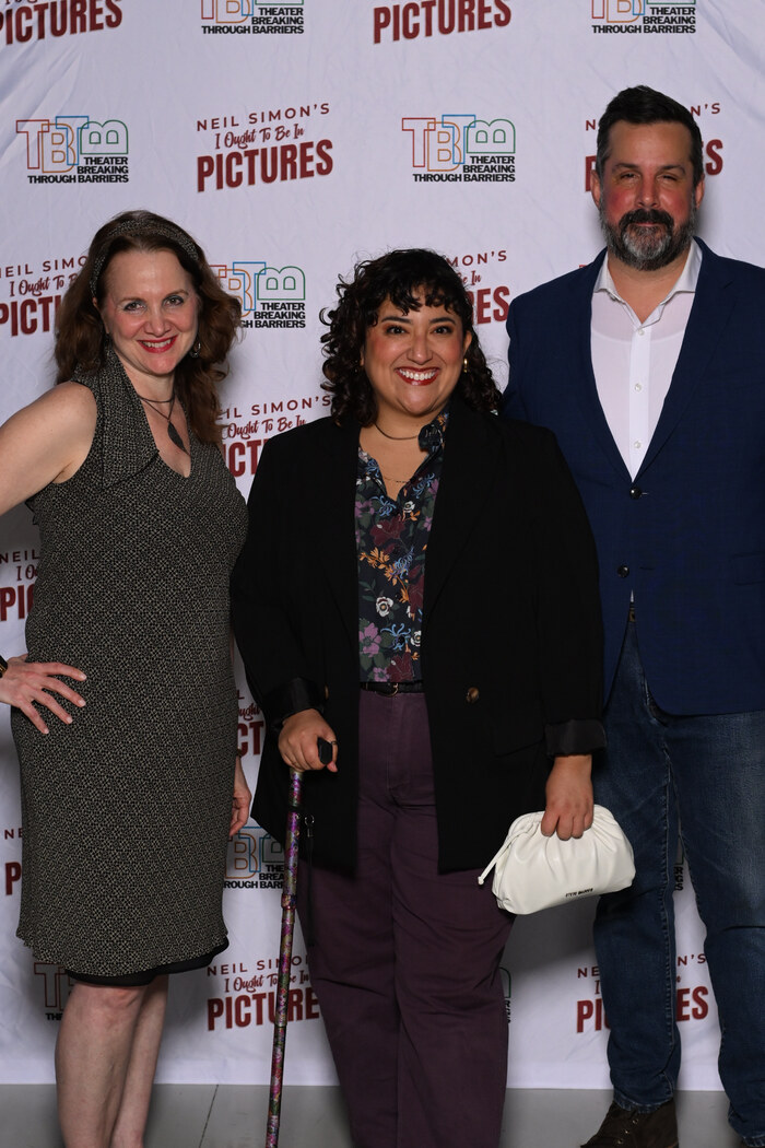 Photos: Theatre Breaking Though Barrier's I OUGHT TO BE IN PICTURES Celebrates Opening Night Image