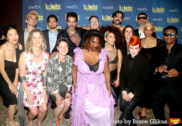 Photos: Cast & Creatives Celebrate Gala Opening of ILLINOISE Image