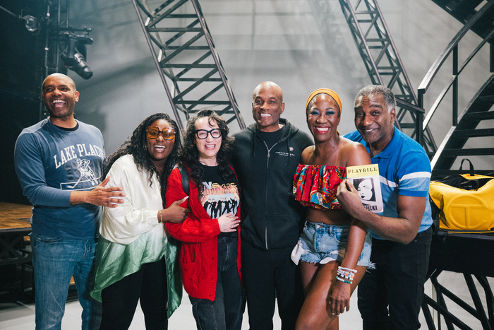 Photos: Danielle Brooks, Kenny Leon & Norm Lewis Visit LEMPICKA Image