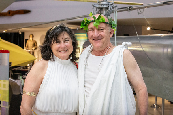 Renee Greenstein and Paul Titteron at TheatreWorks Silicon Valley''s spring fundraise Photo
