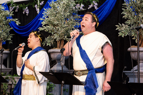 Phil Wong and Nick Nakashima perform at TheatreWorks Silicon Valley''s spring fundrai Photo