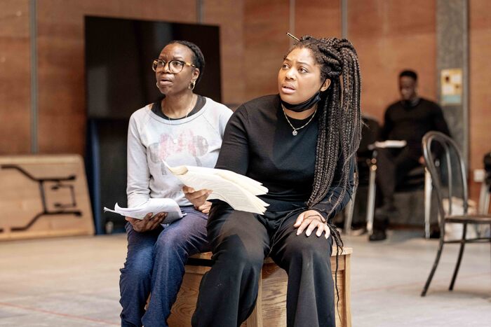 Photos: Go Inside Rehearsal for WEDDING BAND: A LOVE/HATE STORY IN BLACK AND WHITE Image
