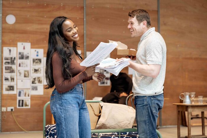 Photos: Go Inside Rehearsal for WEDDING BAND: A LOVE/HATE STORY IN BLACK AND WHITE Image