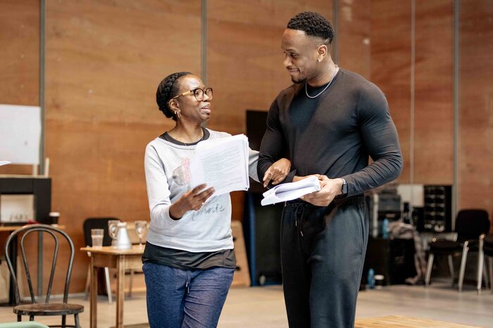 Photos: Go Inside Rehearsal for WEDDING BAND: A LOVE/HATE STORY IN BLACK AND WHITE Image
