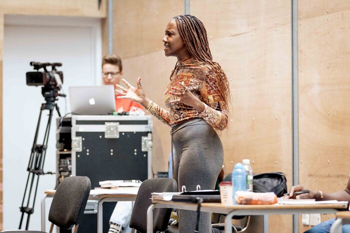 Photos: Go Inside Rehearsal for WEDDING BAND: A LOVE/HATE STORY IN BLACK AND WHITE Image