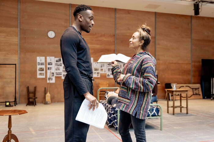 Photos: Go Inside Rehearsal for WEDDING BAND: A LOVE/HATE STORY IN BLACK AND WHITE Image