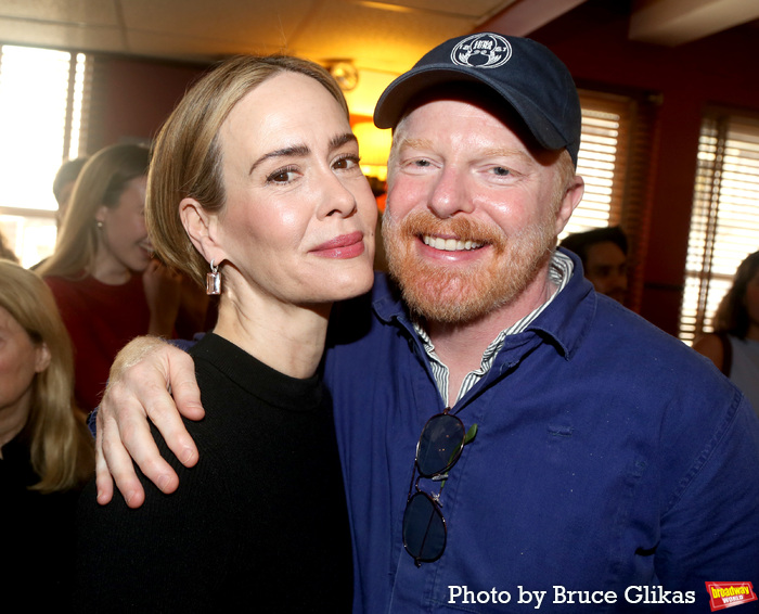 Photos: APPROPRIATE's Sarah Paulson Receives Portrait at Sardi's Image