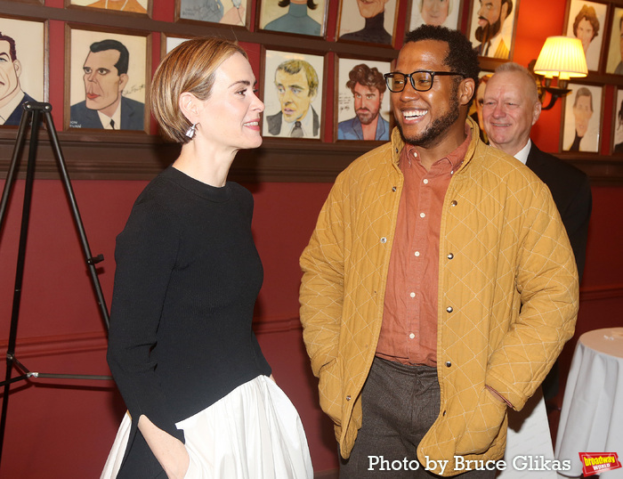Photos: APPROPRIATE's Sarah Paulson Receives Portrait at Sardi's Image