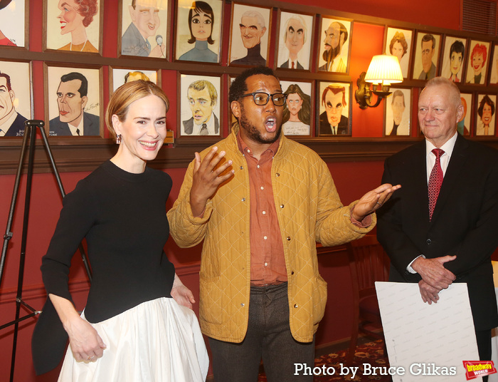 Photos: APPROPRIATE's Sarah Paulson Receives Portrait at Sardi's Image