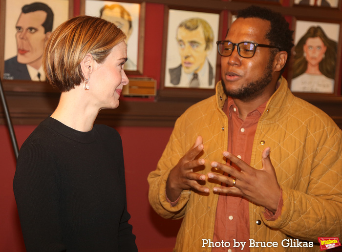 Photos: APPROPRIATE's Sarah Paulson Receives Portrait at Sardi's Image