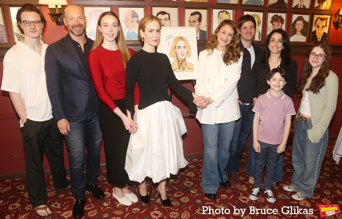 Photos: APPROPRIATE's Sarah Paulson Receives Portrait at Sardi's Image