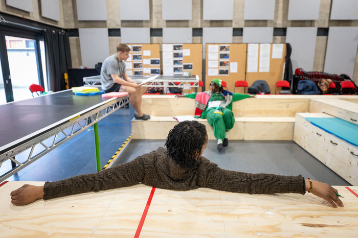 Photos: Inside Rehearsal For SWIM, AUNTY, SWIM! at the Belgrade Coventry Image