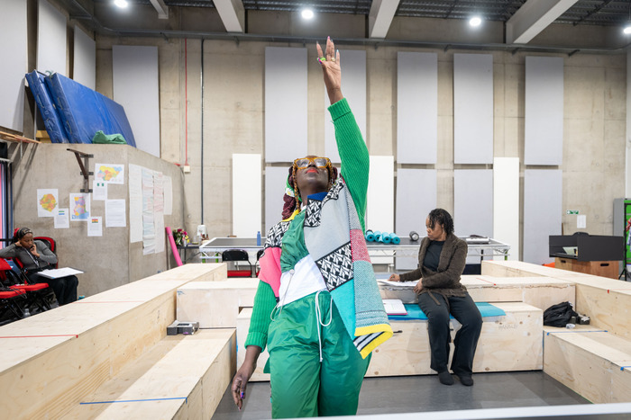Photos: Inside Rehearsal For SWIM, AUNTY, SWIM! at the Belgrade Coventry Image