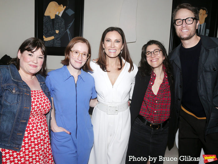Artistic Director of Audible Theater/Producer Kate Navin, Rachel Sussman, Laura Benan Photo