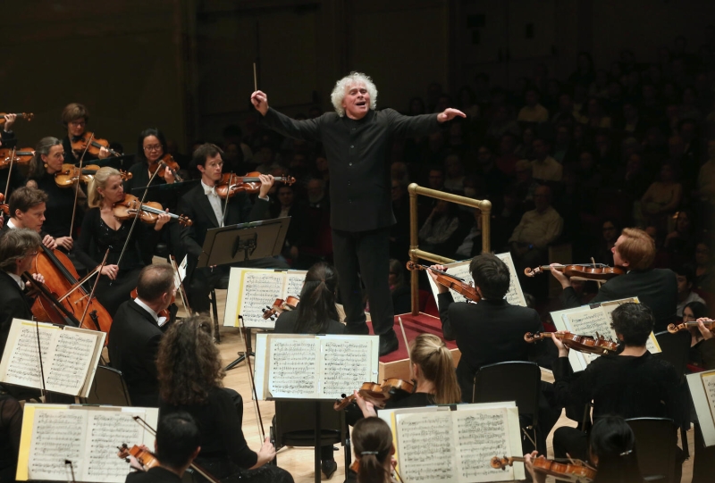 Review: SIMON RATTLE AND THE BRSO AT CARNEGIE HALL at Carnegie Hall  Image
