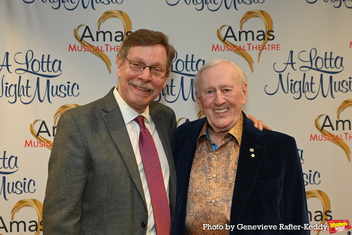 Barry Kleinbort and Honoree Len Cariou Photo