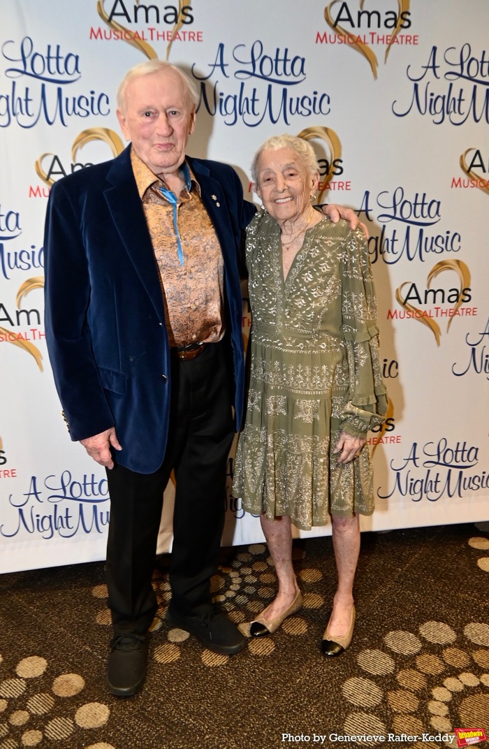 Honorees Len Cariou and Patricia Birch Photo
