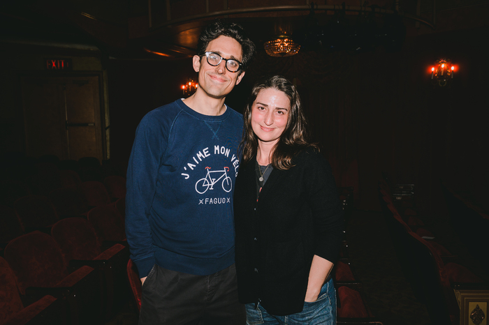 Photos: Sara Bareilles and Joe Tippett Stop By ILLINOISE On Broadway Image
