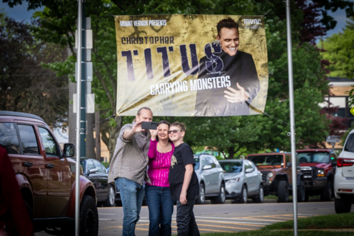Photos: Inside Mount Vernon Arts Consortium presented CHRISTOPHER TITUS: CARRYING MONSTERS Image