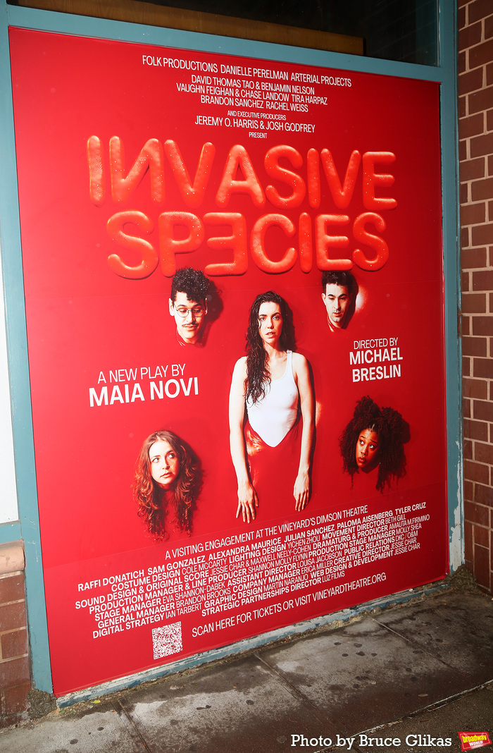 Photo: Inside INVASIVE SPECIES Opening Night at The Vineyard Theatre 