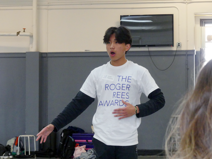 Photos: NYC Students Hit the Rehearsal Room for the Roger Rees Awards Image