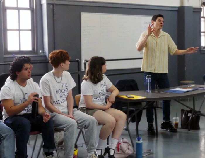 Photos: NYC Students Hit the Rehearsal Room for the Roger Rees Awards 