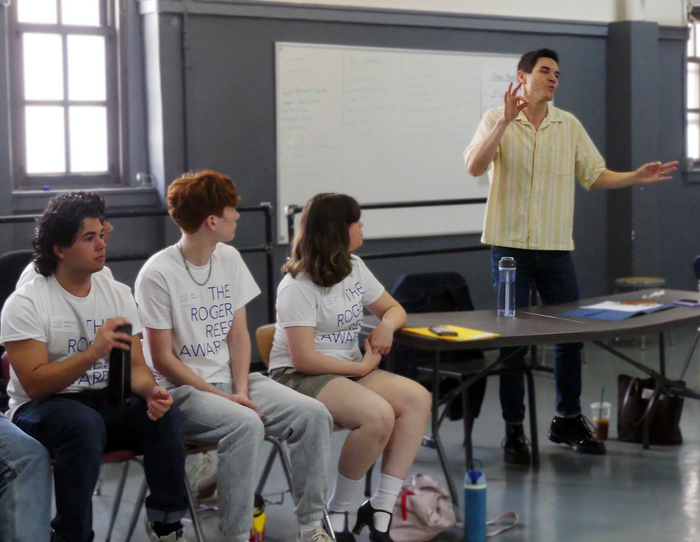 Photos: NYC Students Hit the Rehearsal Room for the Roger Rees Awards Image
