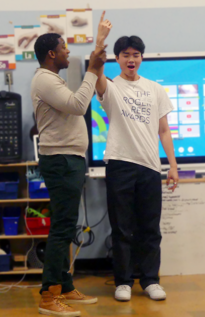 Photos: NYC Students Hit the Rehearsal Room for the Roger Rees Awards Image