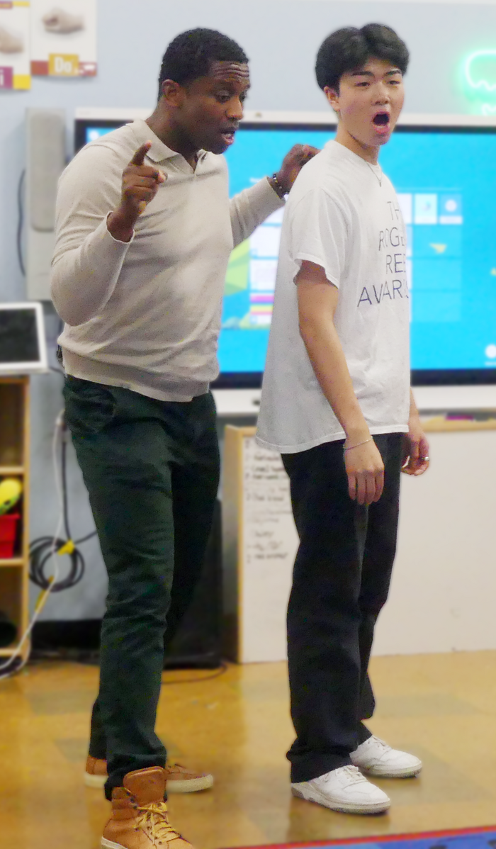 Photos: NYC Students Hit the Rehearsal Room for the Roger Rees Awards Image