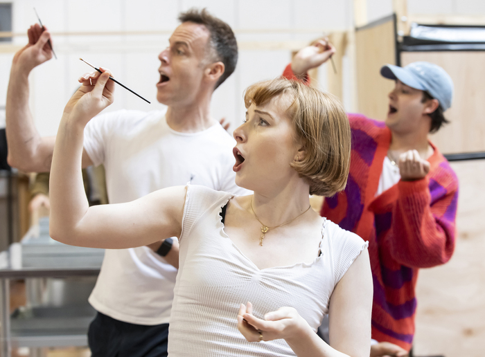 Photos: Inside Rehearsal For MARIE CURIE THE MUSICAL at Charing Cross  Image