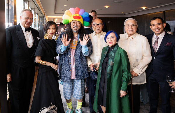 Hans Michael Jebsen, Josie Cruz Natori, Takashi Murakami, Ernest Escaler, Abigail Alv Photo